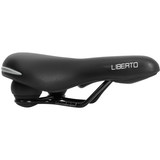 Edge cykelsadel liberto - sort (værkstedsemballage)
