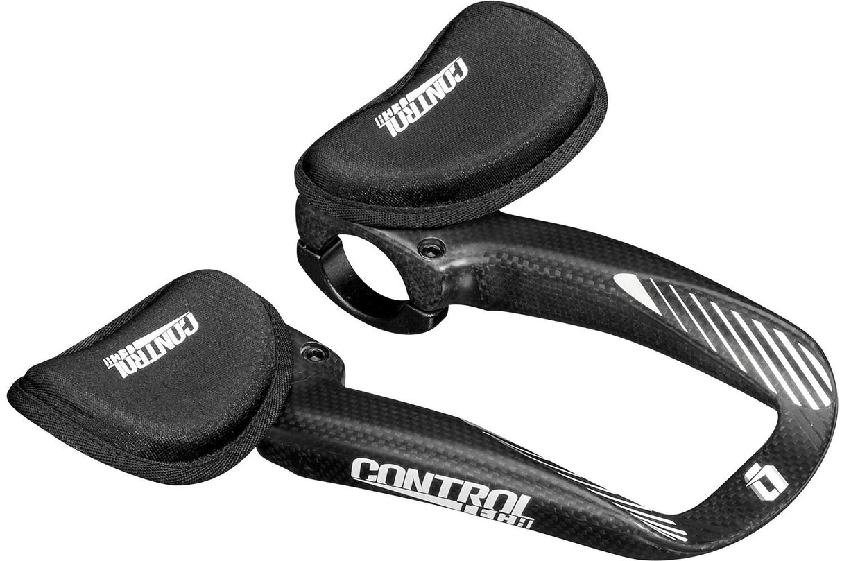 Controltech - impel triathlon tt aero bar mini clip-on 3k carbon 276gr