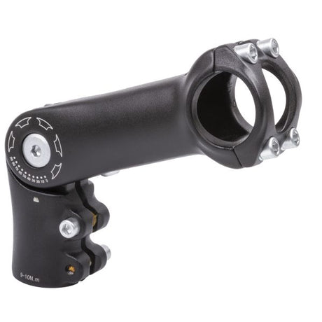 M-bølgestamme Justerbar ST-C2.1 90mm foran 1 1 8 Ø31.8mm sort
