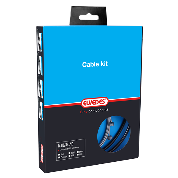 Gear kabel sæt universal 2015002 sort