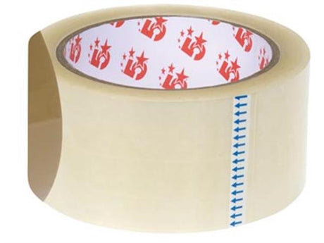 Pergamy star emballagetape ft 50 mm x 66 m, gennemsigtig