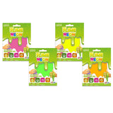 Grafix neon fluffy slime på kort