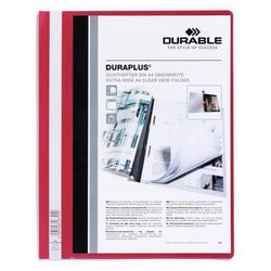 Hurtigklæbende holdbar duraplus a4+ pvc rød