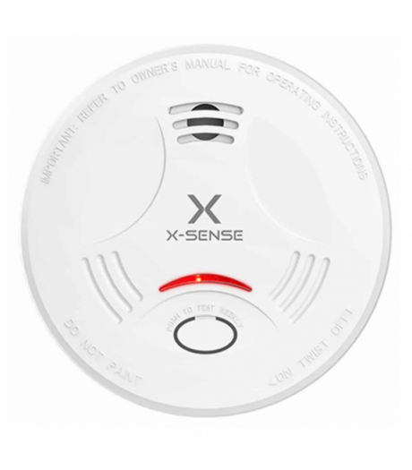X-sense SD røgdetektor 3v lithium batteri (10 år)