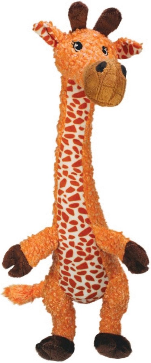 Kong shakers luvs giraf - hundelegetøj - orange stor