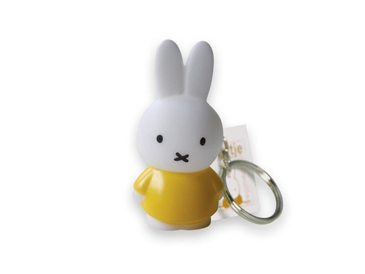 Miffy 3D nøglering gul 6cm
