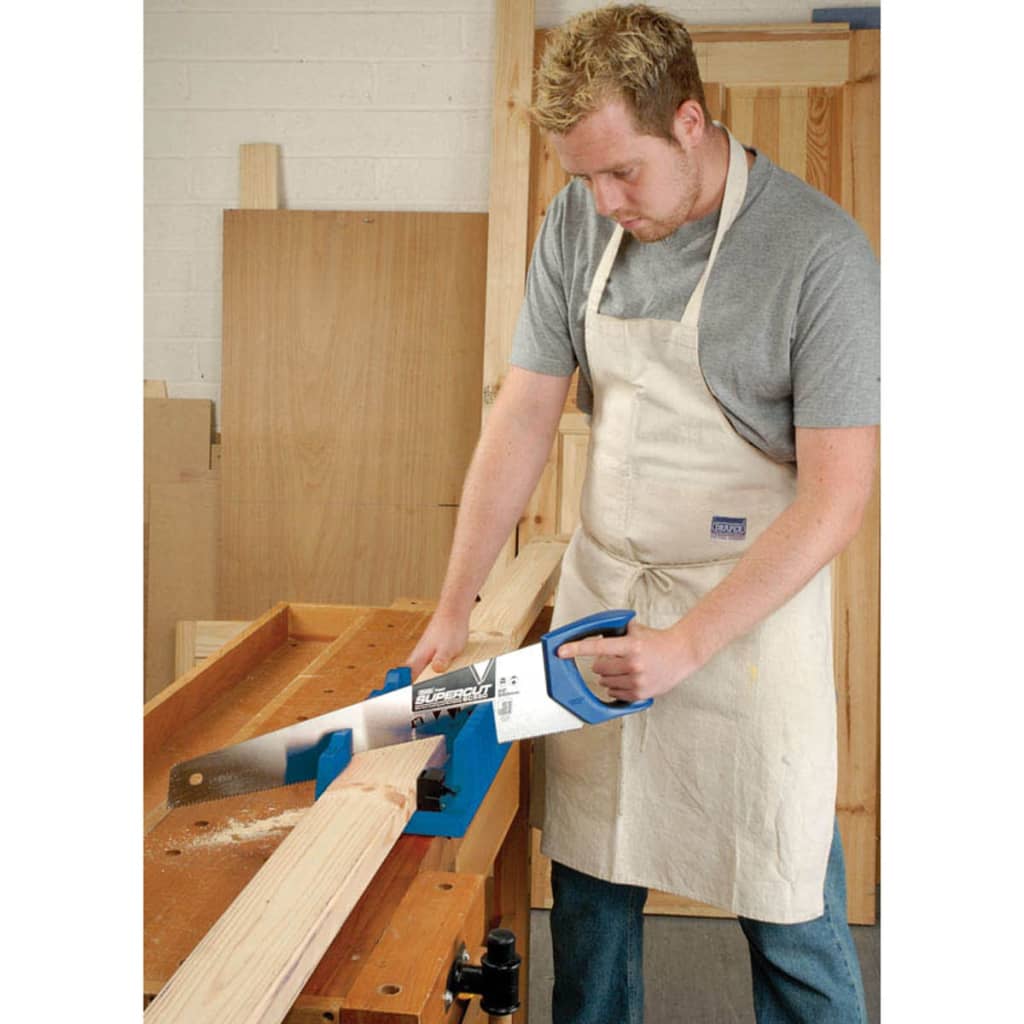 Draper Tools Expert Mitre Box med klemmer blå 09789