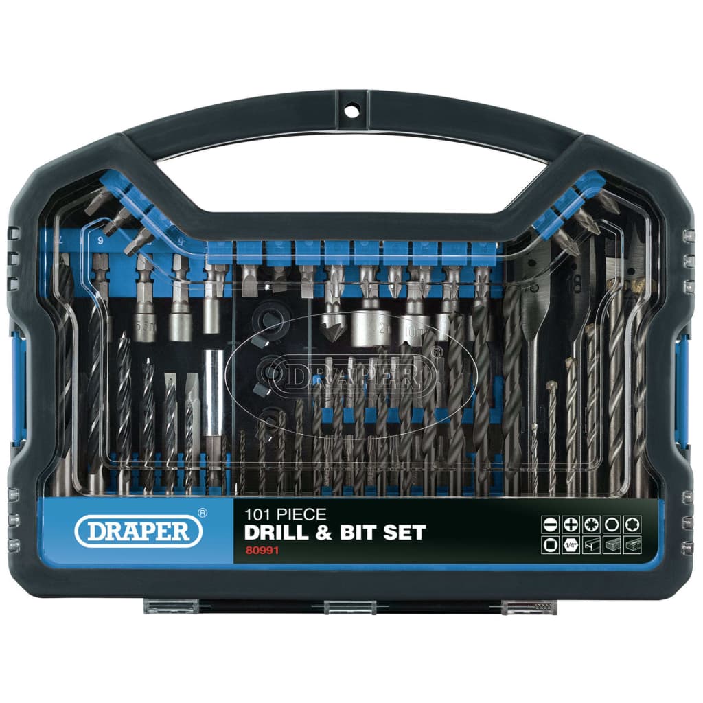 Draper Tools Draper Tools Tilbehørssæt til bor med 101 dele