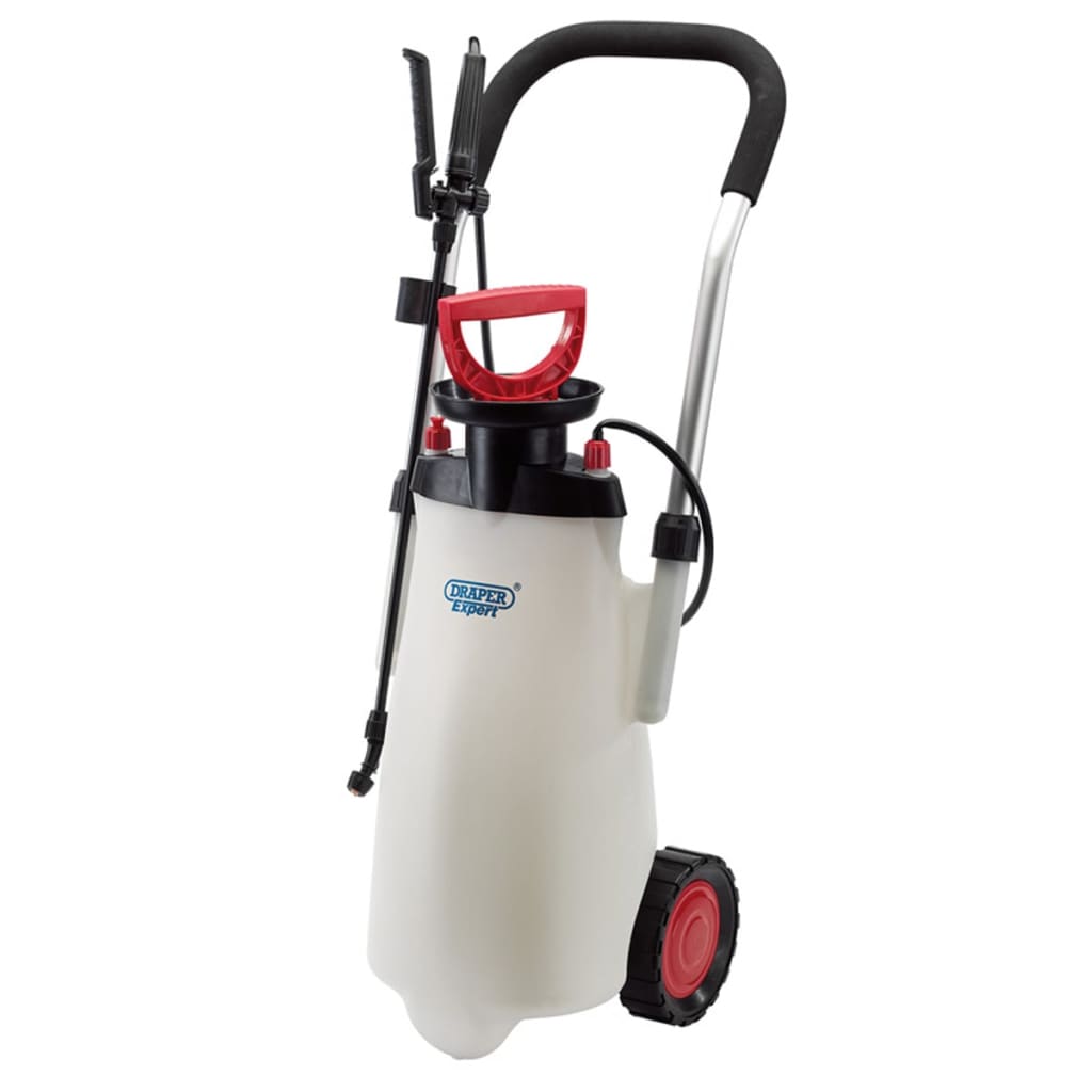 Draper Tools Draper Tools Expert Pressure Spraying med Trolley 15 L Rood 82583