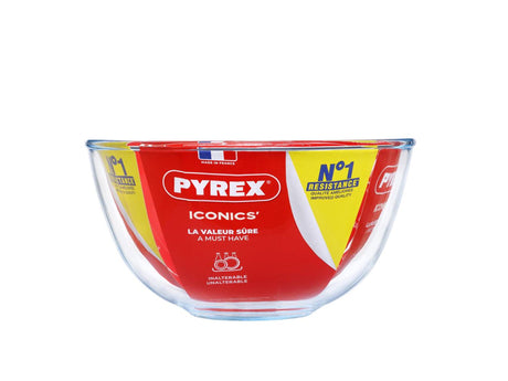 Pyrex røreskål 3 ltr. glas
