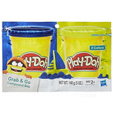 Play-doh grab and go sammensat taske + 2 farver ler