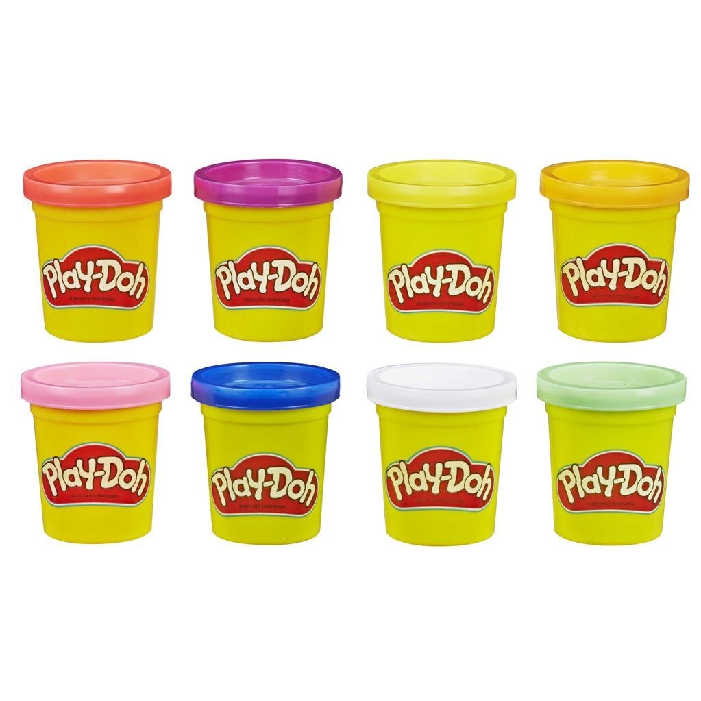 Play-Doh Rainbow Colours 8 Pots of Clay