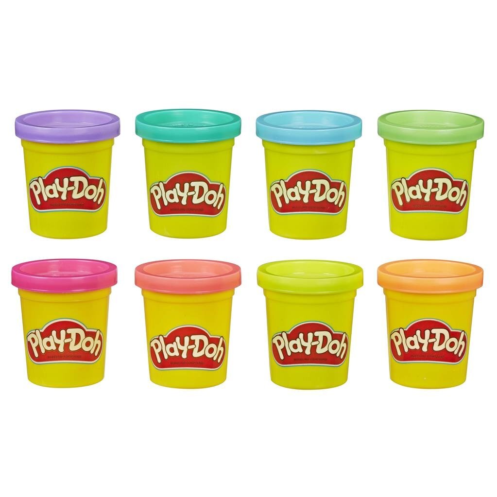 Play-Doh Rainbow Colours 8 Pots of Clay
