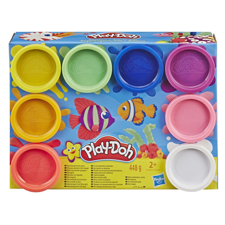 Play-Doh Rainbow Colours 8 Pots of Clay