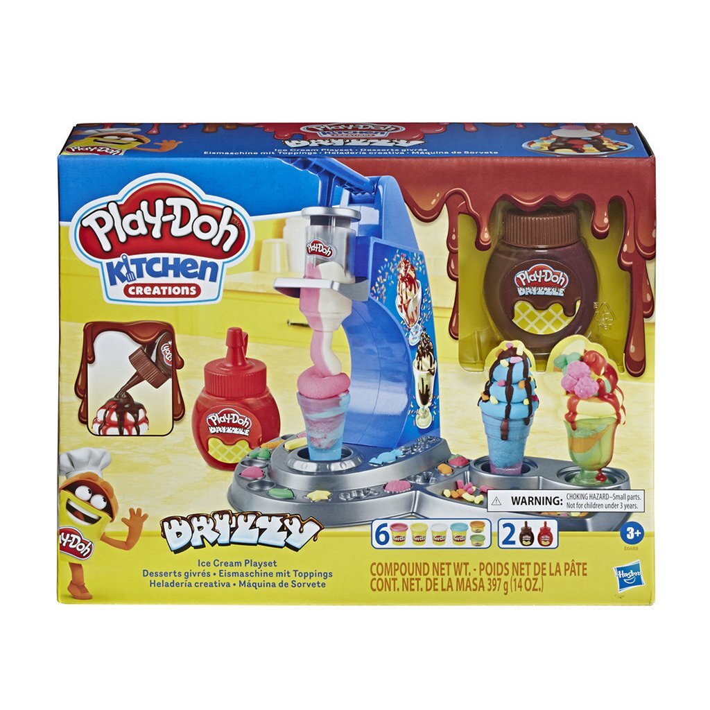 Play-Doh Kitchen Creations Drizzy Ice Cream Sæt