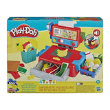 Play-doh kasseapparat + 4 krukker ler + lyd