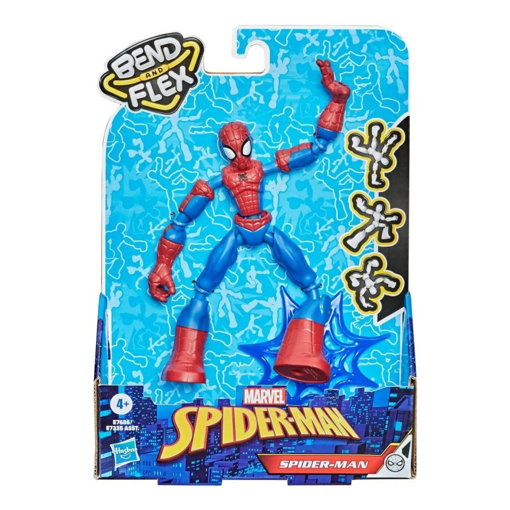 Spiderman bend og flex actionfigur