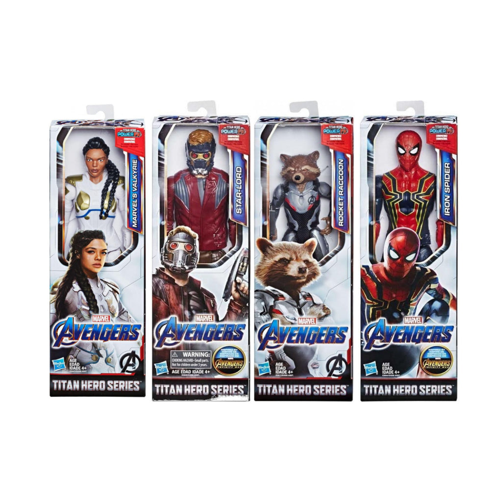 Hasbro marvel avengers titan heroes serie dukke 30 cm assorteret