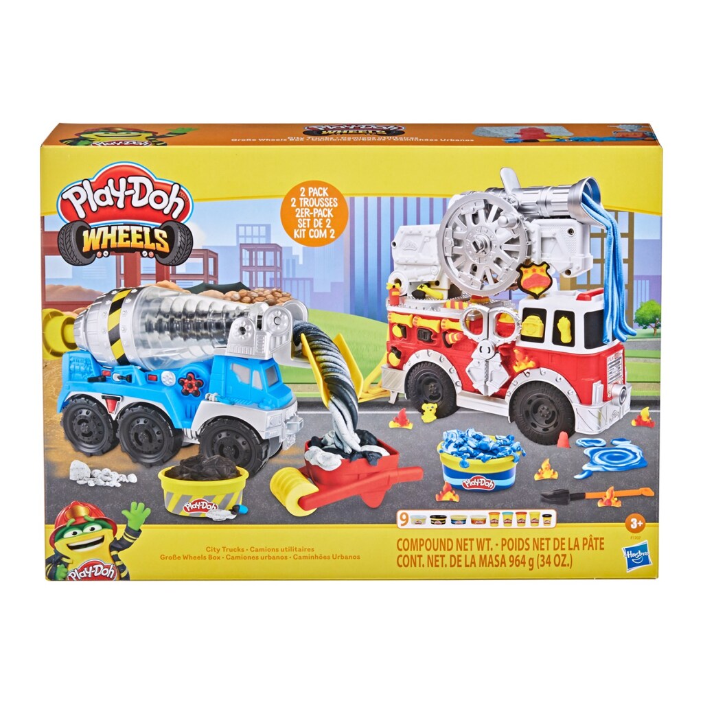 Play-Doh Wheels City Trucks Legesæt