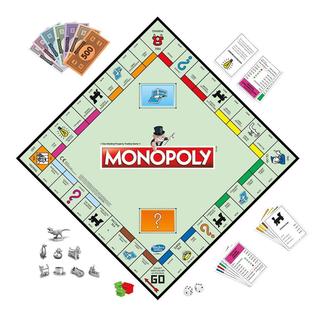 Hasbro gaming monopol klassiker