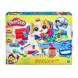 Play-doh dyrlæge legesæt - modellervoks - inklusiv 5 potter - håndværk til børn