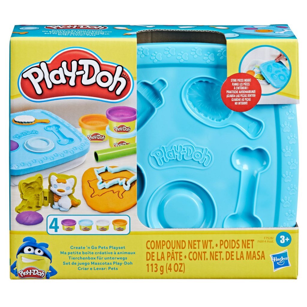 Play-doh skabe og gå legesæt assorteret