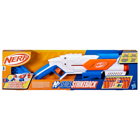 Nerf n series strikeback blaster + 18 dartpile
