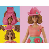 Play-doh sæt barbie blomster og frynser - lav dukketøj - modellervoks