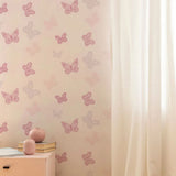 Noordwand Noordwand tapet @ Home Butterfly Pink