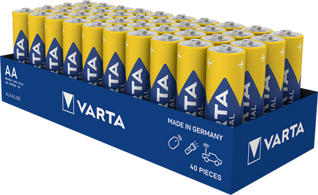 VARTA AA LR06 PENLITE ALKALINE Bulk 40 stykker