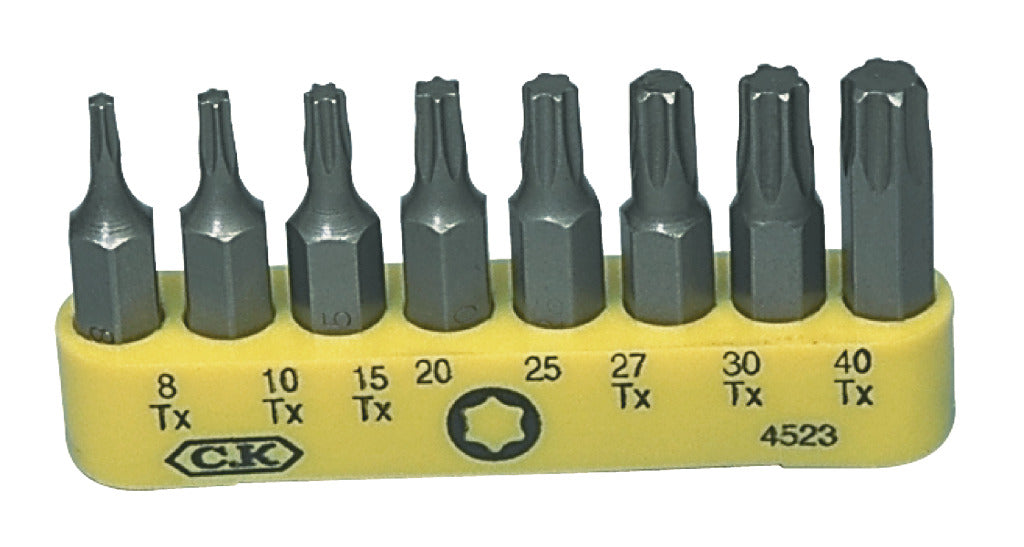 C.k. c. k. ck-4523 8-delt torx bit sæt