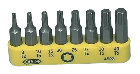 C.k. c. k. ck-4523 8-delt torx bit sæt