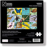 Puslespil 1000 brikker naturhistorie. 69x50
