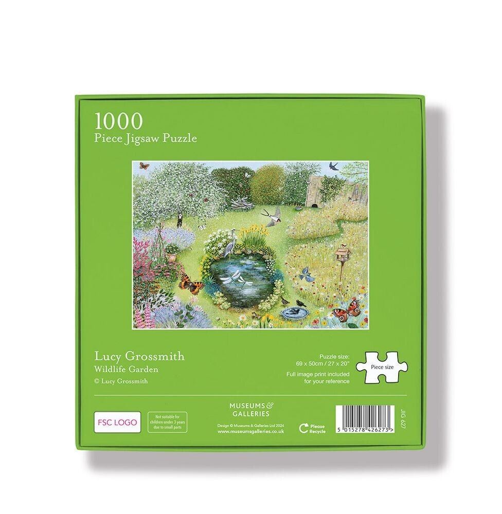 Puslespil 1000 stykker dyr i 69x50