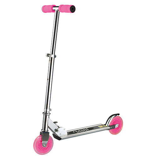 Basic ny klassisk scooter aluminium pink
