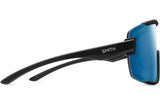 Smith Glasses Wildcat Matte Black Chromapop Polarized Blue Mirror