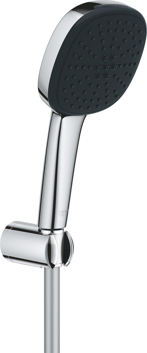 Grohe quickfix vitalio comfort 110 brusesæt - 2 spraytyper - vandbesparende - krom