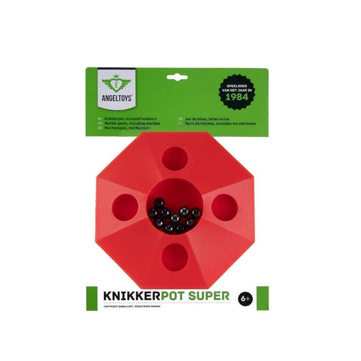 Engelhart super marmor gryde med 10 kugler oslash; 22 cm