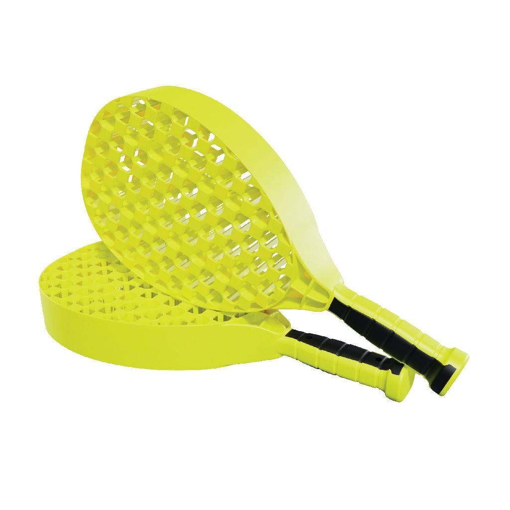 Swingball pro tennisstolpe med alle overflader base sort gul