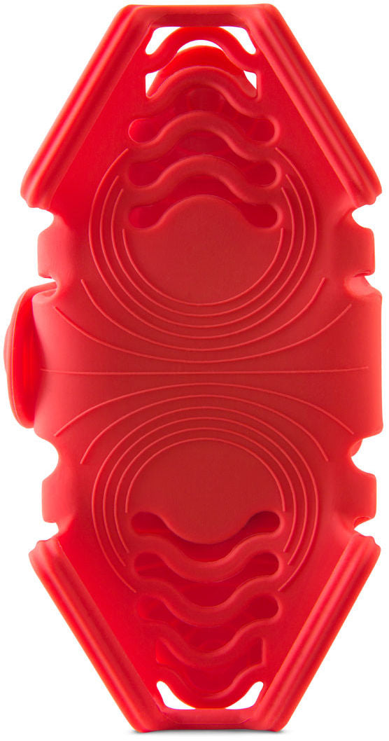 Knogleropsamling telefonholder knogler cykelbinding rød rød