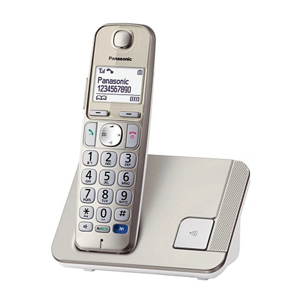 Panasonic kx-tge210nln dect telefon grå hvid