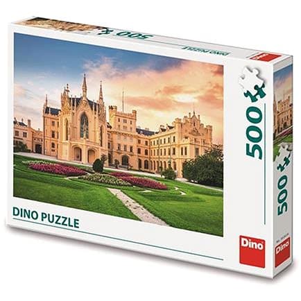 Dinotoys dino puslespil - Letnice slot i Tjekkiet - 500 brikker