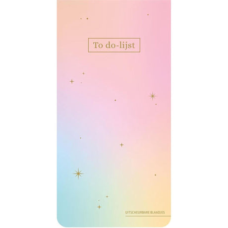 Deltas to do list - pastel galakse