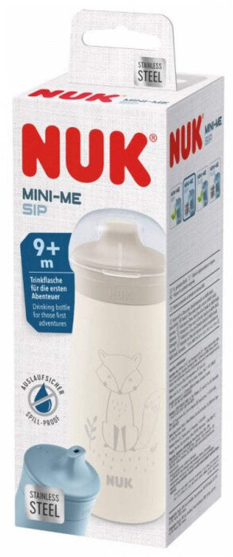 Nuk drikkeflaske rustfrit stål 300ml til børn fra 9 måneder - ræv.