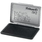 Stempelpude pelikan 110x70mm sort