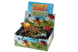 Large insects, 12 assorted. 15 cm. 3+