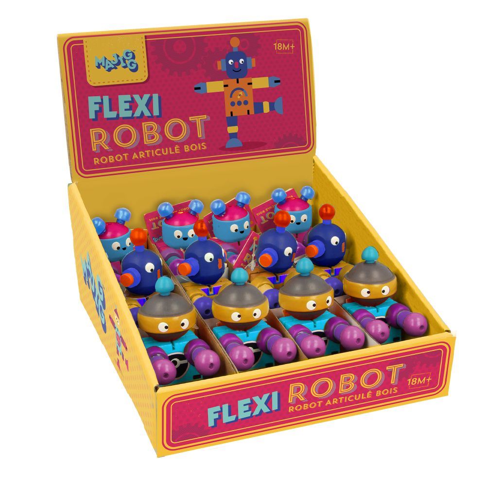 Flexi trærobotter.fsc. 12 stk. 3+