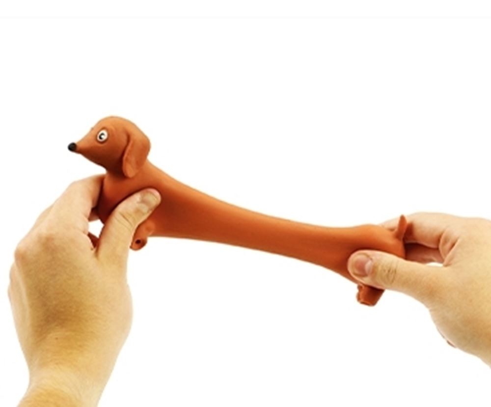 Dsp stretchy gravhund 12 cm. 3+ (12 stk)