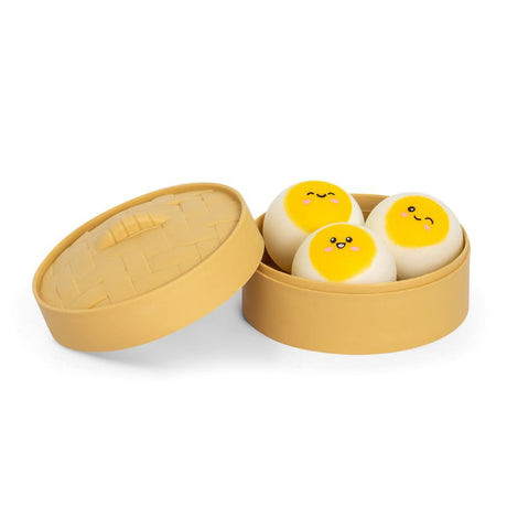 Dsp. mini dim sum buddies. 10x4,9x10 cm. | 12 stuks