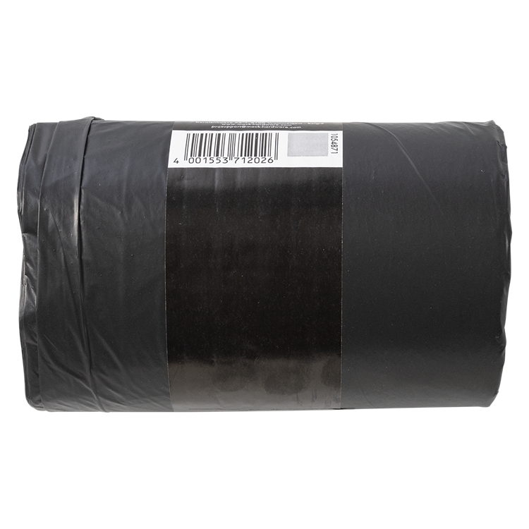 1054871 - beholderpose 240 liter sort LDPE, 10 stk pr. rulle | 10 stk